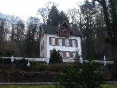 A house opposite Heidelberg Castle