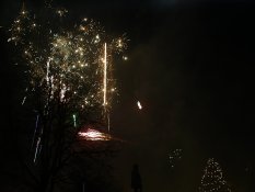 Fireworks in Stuttgart