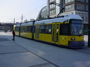 Tram at Alexanderplatz