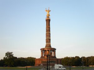 Gold Else on the Victory Column in Berlin