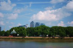 Greenwich Foot Tunnel and Canada Tower