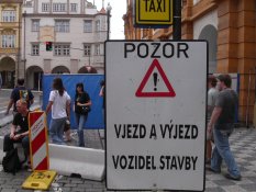 Pozor in Prague