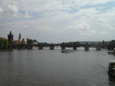 The Charles's Bridge in Prague