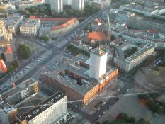 Rotes Rathaus from the TV-Tower