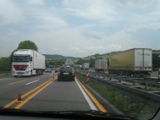 Autobahn in Thuringia