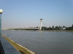 Bridge over the Danube in Bratislava