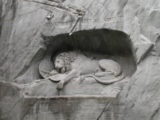 The French lion of Luzern