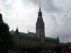 The County Hall of Hamburg