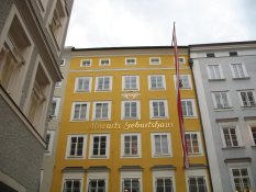 Mozart's Birth House in Salzburg