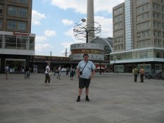 Andr� Odeblom at Alexanderplatz