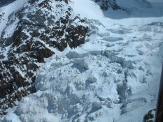 A glacier close to Matterhorn Glacier Paradise (Klein Matterhorn)