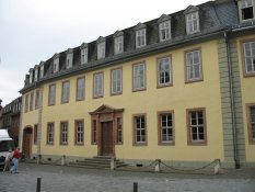 Goethes house in Weimar