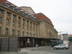 The Main Railway Station in Leipzig