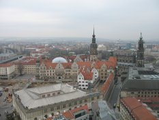 View from the Frauenkirche in Dresden