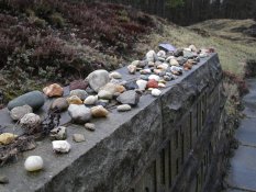 Stones commemorating all the dead