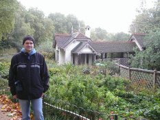 Andr� Odeblom in St James's Park in London