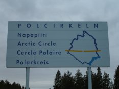 Arctic Circle in Norrbotten