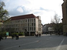 The centre of Stuttgart