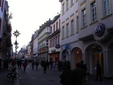Hauptstrasse in Heidelberg