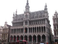 At Grand Place in Brussels