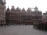 At Grand Place in Brussels