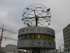 World Clock at Berlin Alexanderplatz