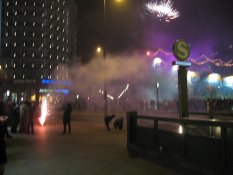 New Year's Eve-Day 2007-2008 in Potsdamer Platz