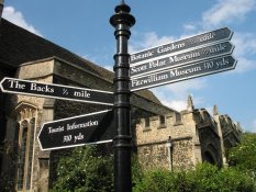 Local signs in Cambridge