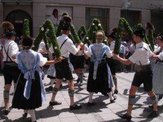 Bavarian Dancers in Munich