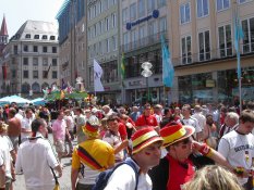 German-Swedish Celebration before the World Cup Match 24 June 2006