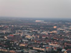 Allianz Arena from the Olympic Tower in Munich