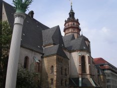 St Nicholas Church in Leipzig (Nikolaikirche)