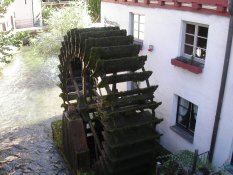 A mill-wheel in Ulm