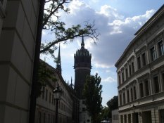 The Castle Church in Lutherstadt Wittenberg