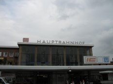 Central Railway Station in Dortmund