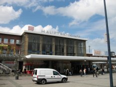 Central Railway Station in Dortmund