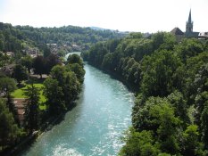 The River Aare in Bern