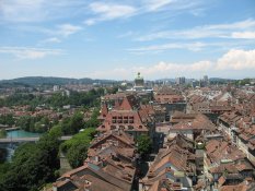 The Old City of Bern from the Cathedral
