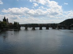 The Charles Bridge in Prague
