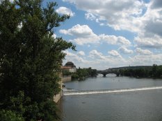 The Moldau (Vltava) in Prague