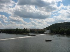 The Moldau (Vltava) in Prague