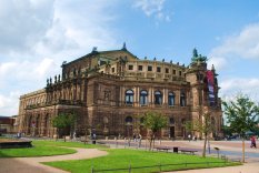 The Semper Opera in Dresden