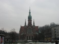 Beautiful church in Cracow