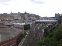 Railway Tracks in Edinburgh