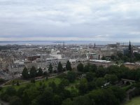 View of Edinburgh from the Castle