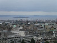 View of Edinburgh and the Firth of Forth  from the Castle