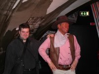 Andr� Odeblom and John Wayne
